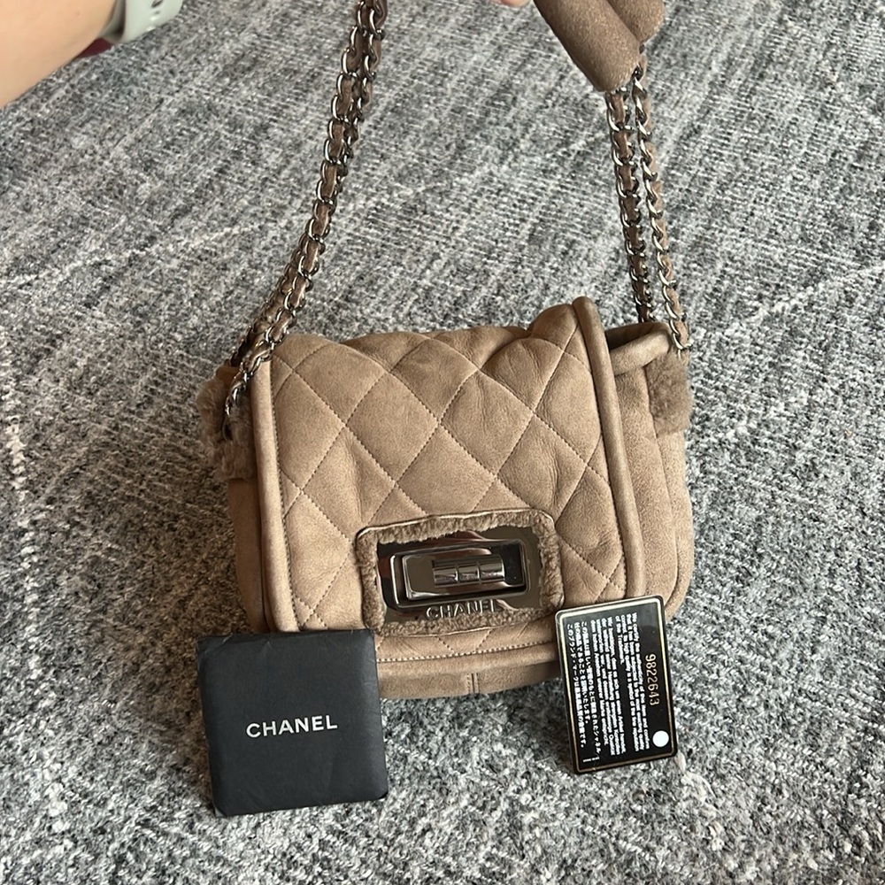 Chanel Shearling Bag